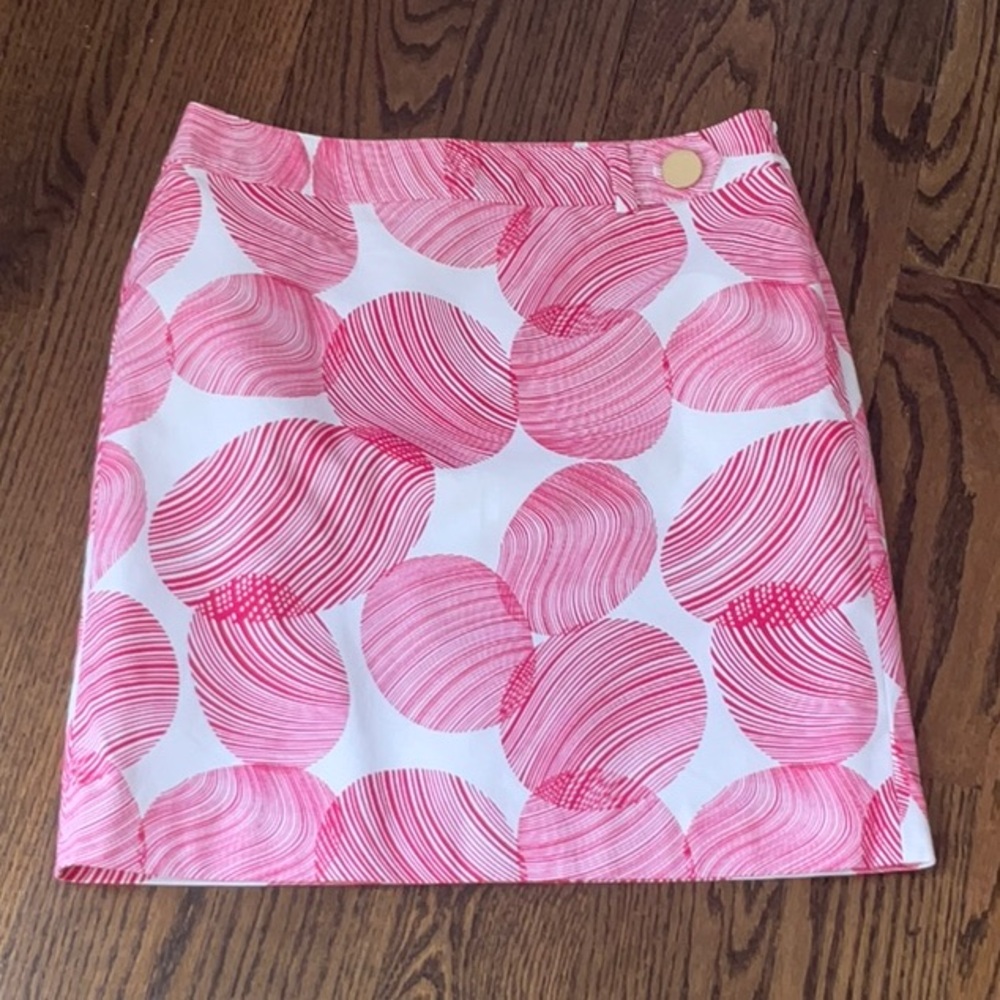 Ann Taylor Modern Swirl Pattern Skirt